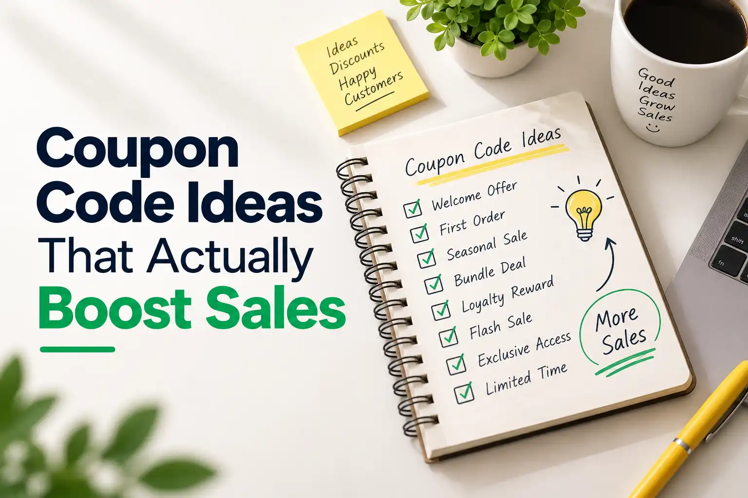 20 Coupon Code Ideas That Actually Boost Sales, by Goal