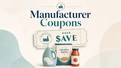 Manufacturer Coupons: What Actually Still Works