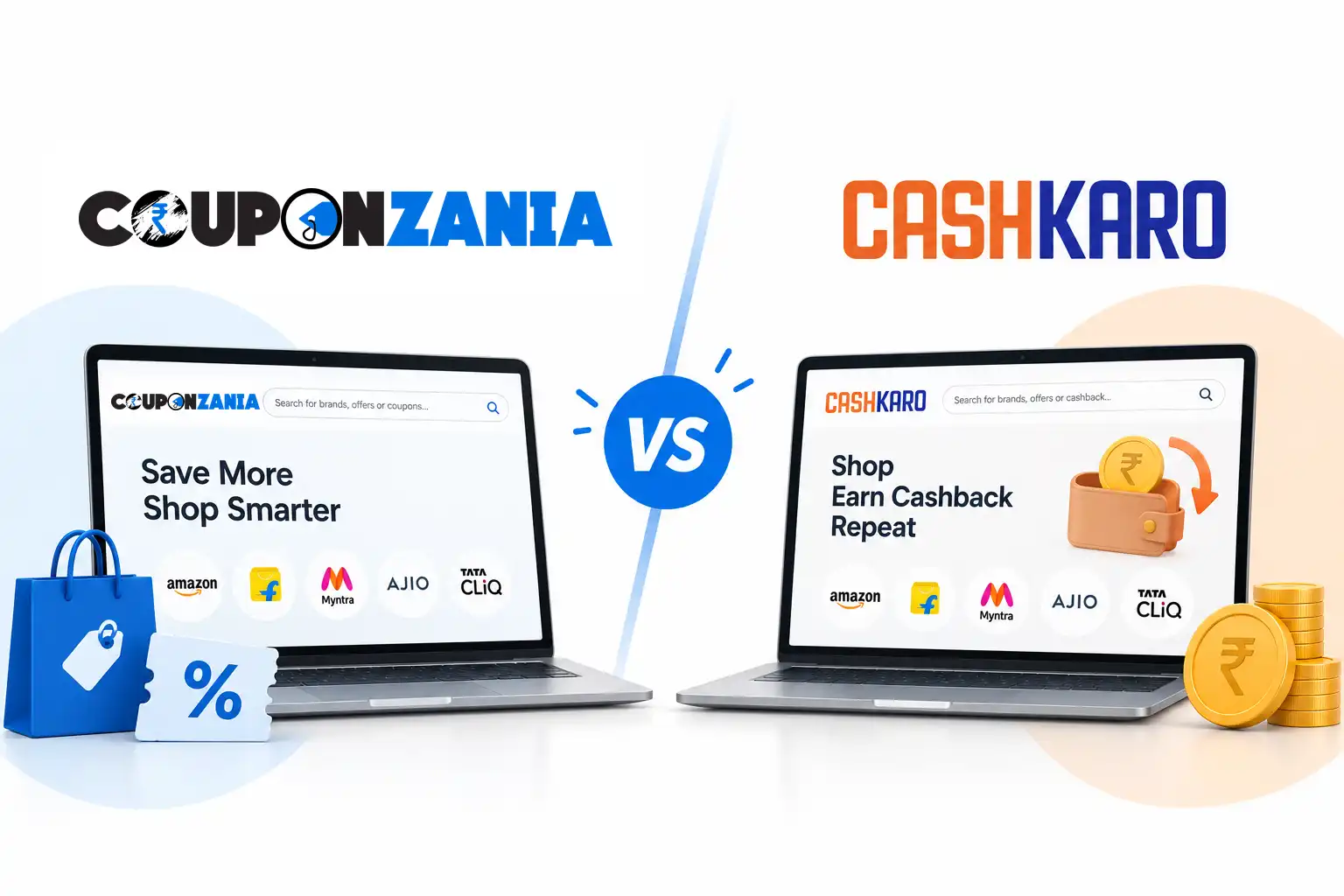CouponZania vs CashKaro: Why We Do It Differently