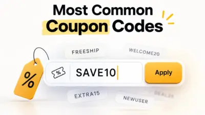 Most Common Coupon Codes You Should Always Try