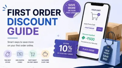 First Order Discount Guide: How Welcome Offers Actually Work
