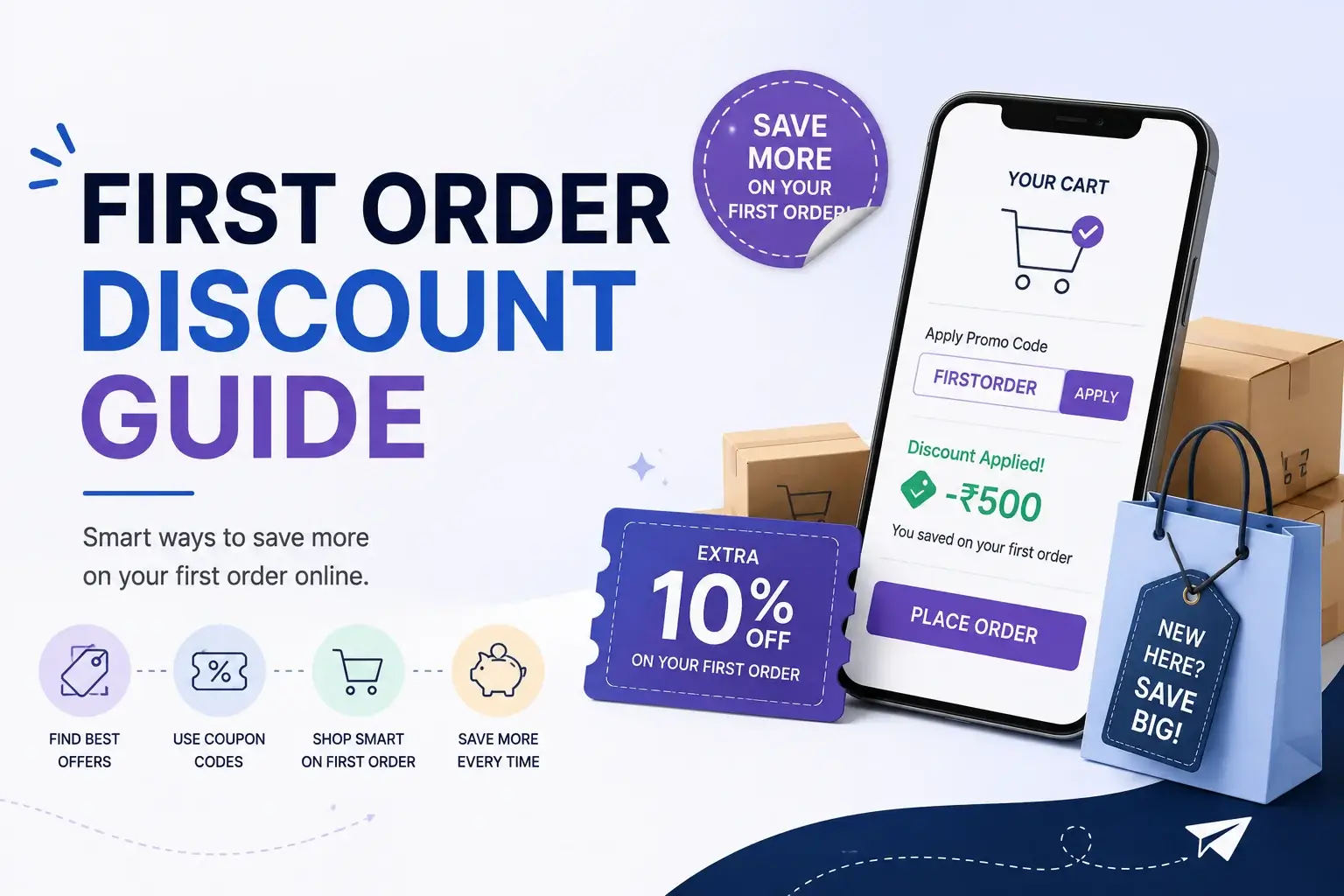 First Order Discount Guide: How Welcome Offers Actually Work