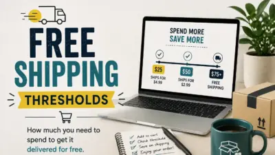 Free Shipping Thresholds: How Retailers Set Them and How to Beat Them