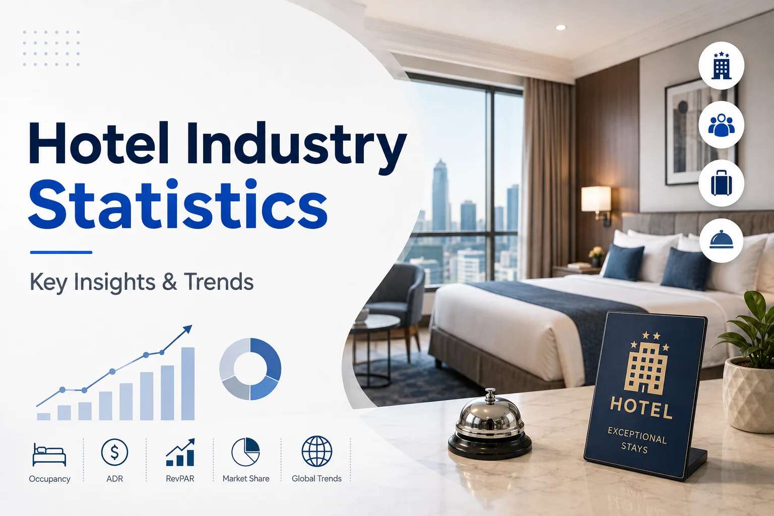 Hotel Industry Statistics (2026): Chains, RevPAR, and India Data