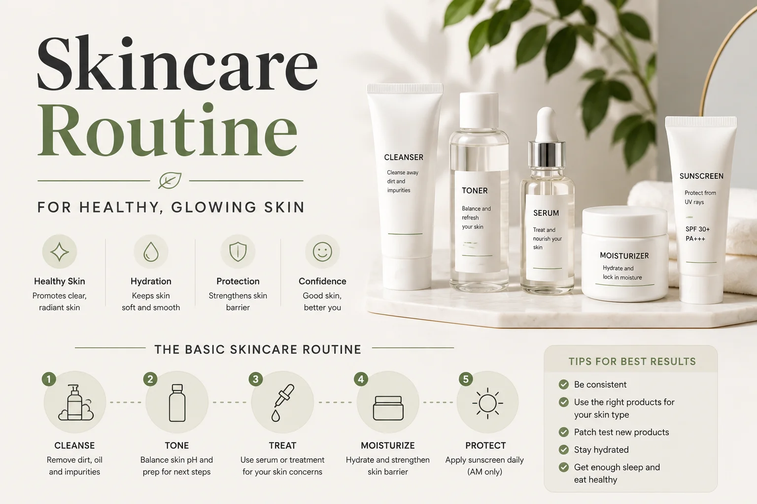 How to Build a Skincare Routine Without Overspending