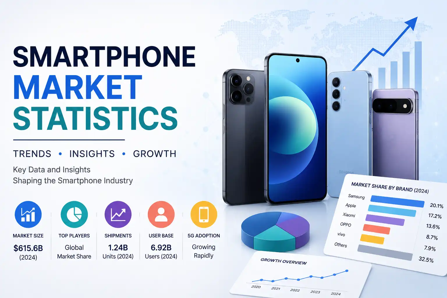 Smartphone Market Statistics 2026: Shipments, Brands & Prices