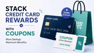 How to Stack Credit Card Rewards With Coupons