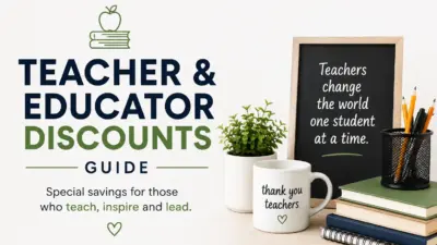 Teacher & Educator Discounts Guide